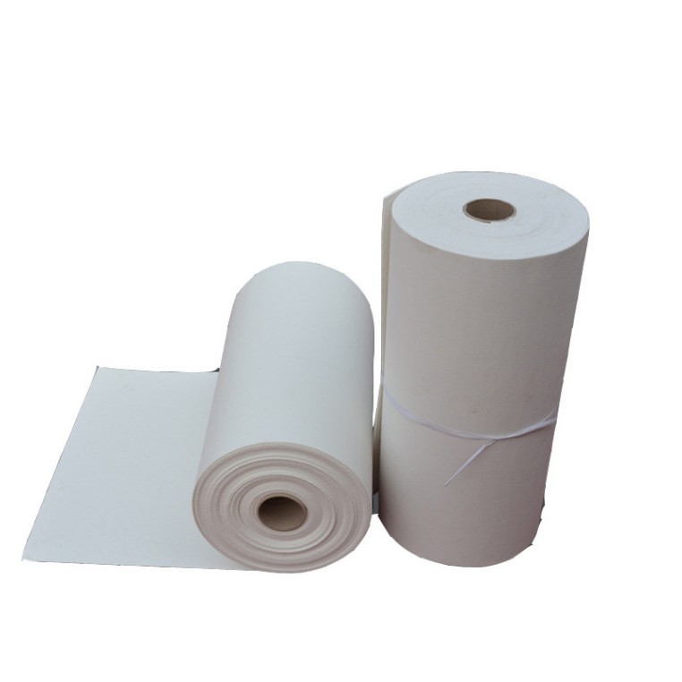 What is the maximum thickness that ceramic fibre paper can be made to?